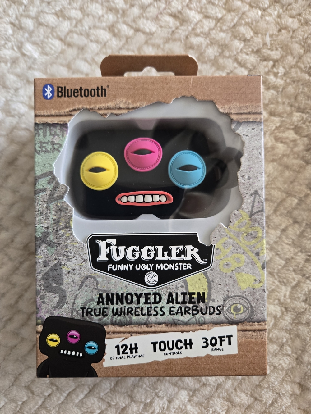 Fuggler Annoyed Alien Bluetooth True Wireless Earbuds NIB